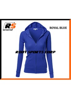 Ladies Zipper Hoodie